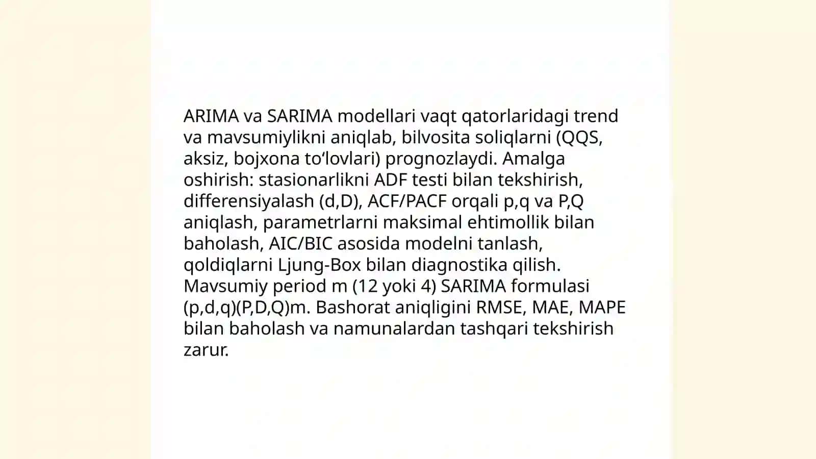 Bilvosita soliqlarni prognozlash va tushumlarga ta'sir qiluvchi omillar 4