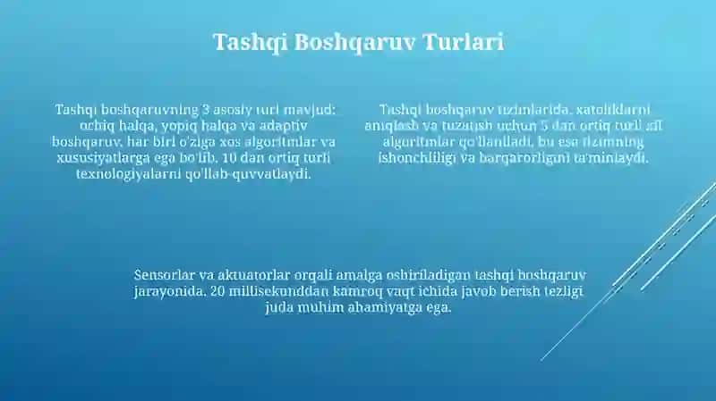 Vizual Boshqaruvning Xususiyatlari 4