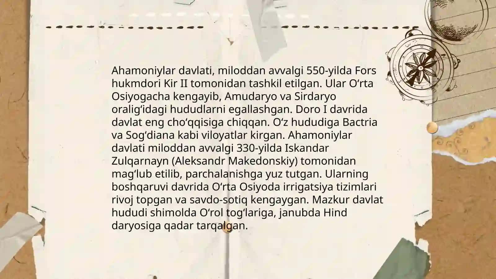 Ozbek davlatchiligining shakllanishi va taraqqiyot bosqichlari 4