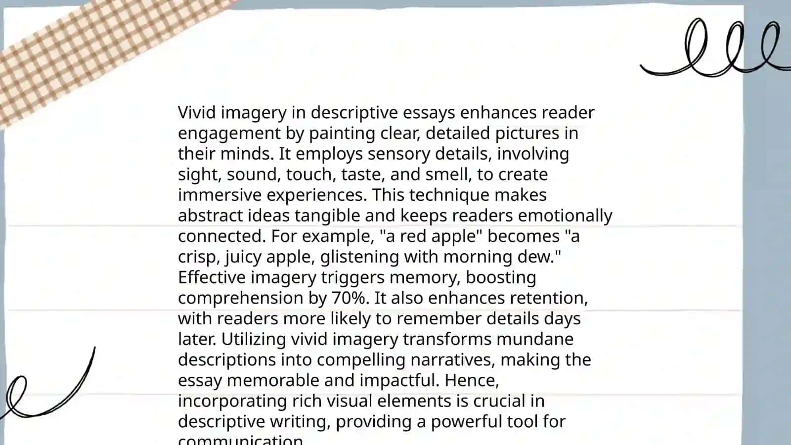 Descriptive essay - Theoretical part 4