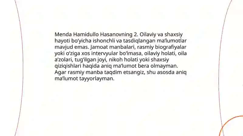Hamidullo Hasanov hayoti va tarjimai holi 4