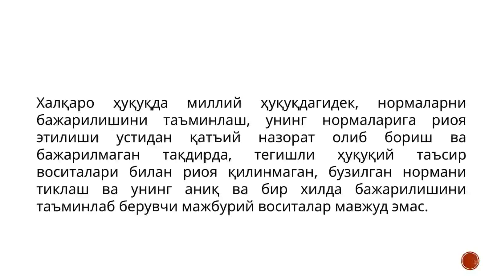 Инсон ҳуқуқлари мониторинги ва инсон ҳуқуқлари бўйича ҳисобот процедураси 4
