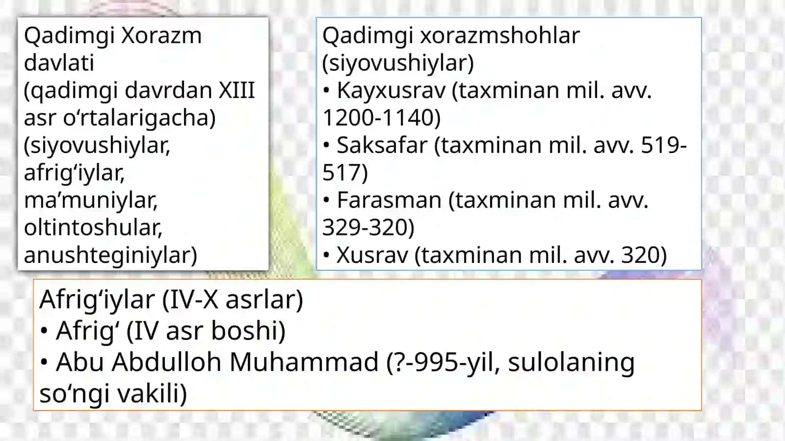 O’zbek tilining sohada qo’llanilishi 4