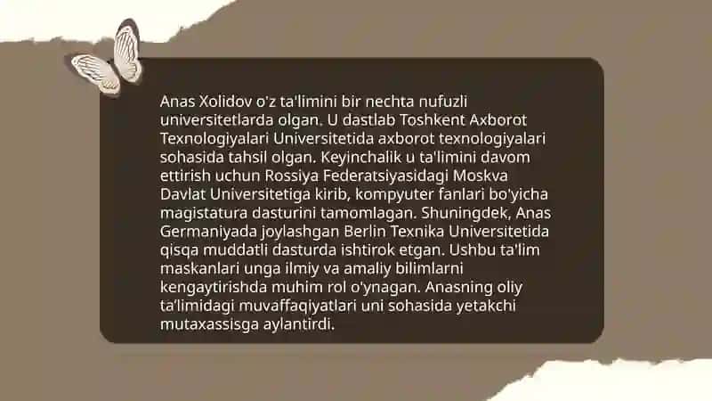 Anas Bakiyevich Xolidovning hayot yo'li 4