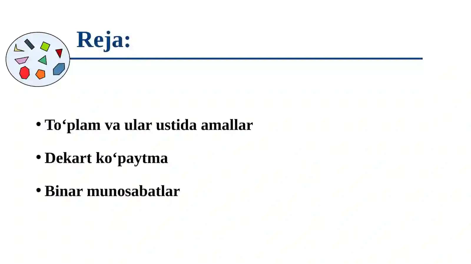 Binar munosabatlar 4