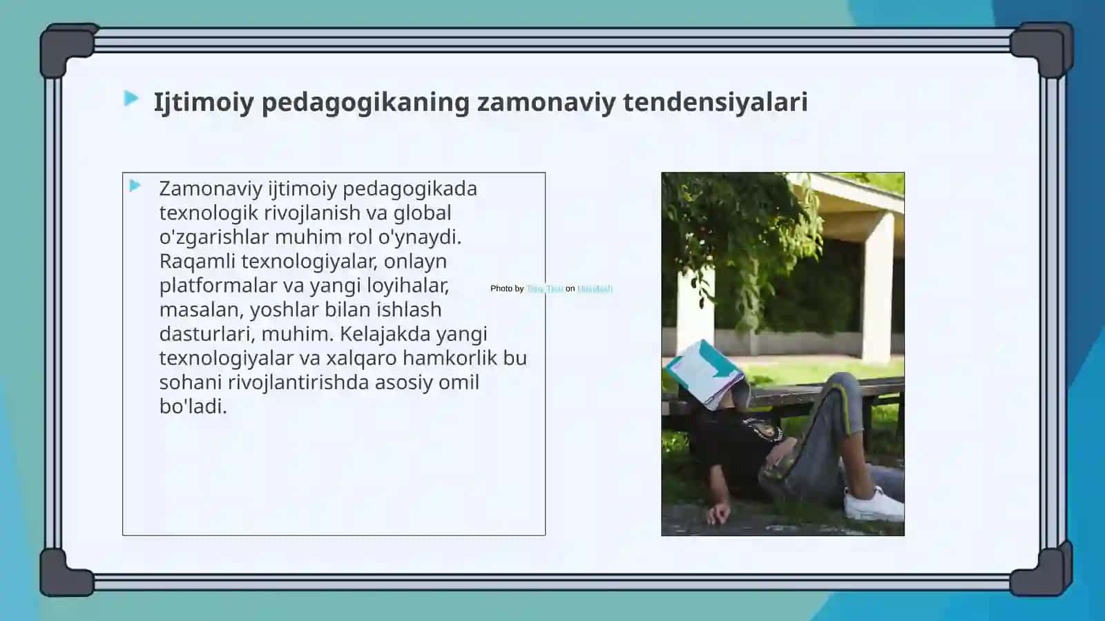 O’zbekistonda ijtimoiy pedagogikaning rivojlanishi 4