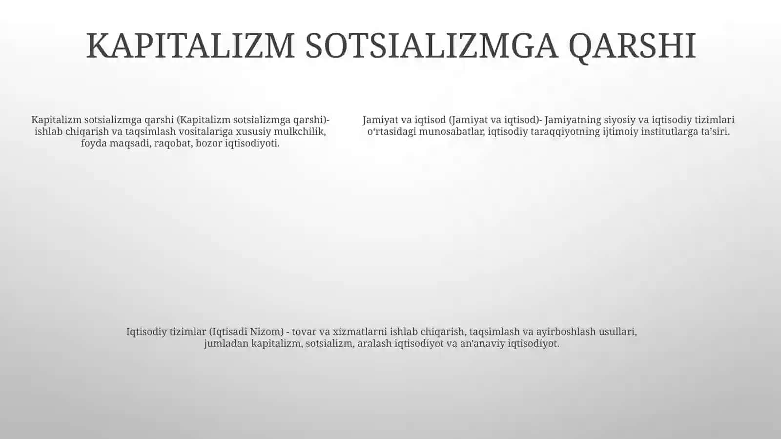 Pulning roli iqtisodiy o'sishda 4