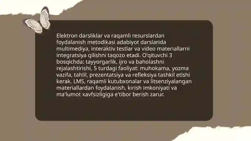 Adabiyot oʻqitishda darslarni kompyuterlashtirish 4