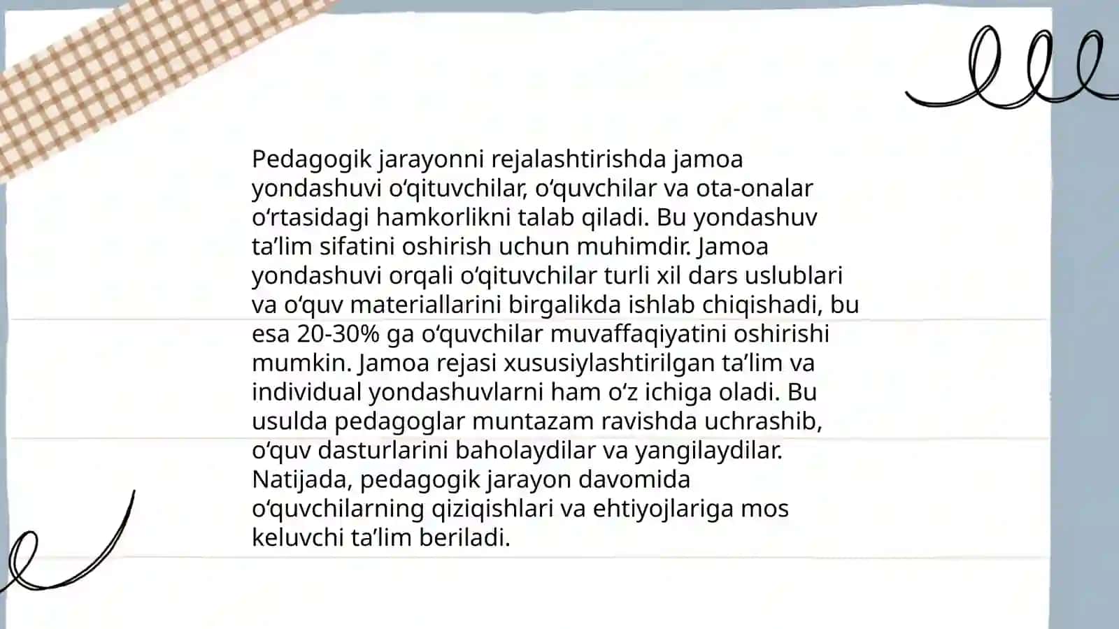 Bolalar tarbiya jamoasi-yaxlit pedagogik jarayonning asosiy shakli 4