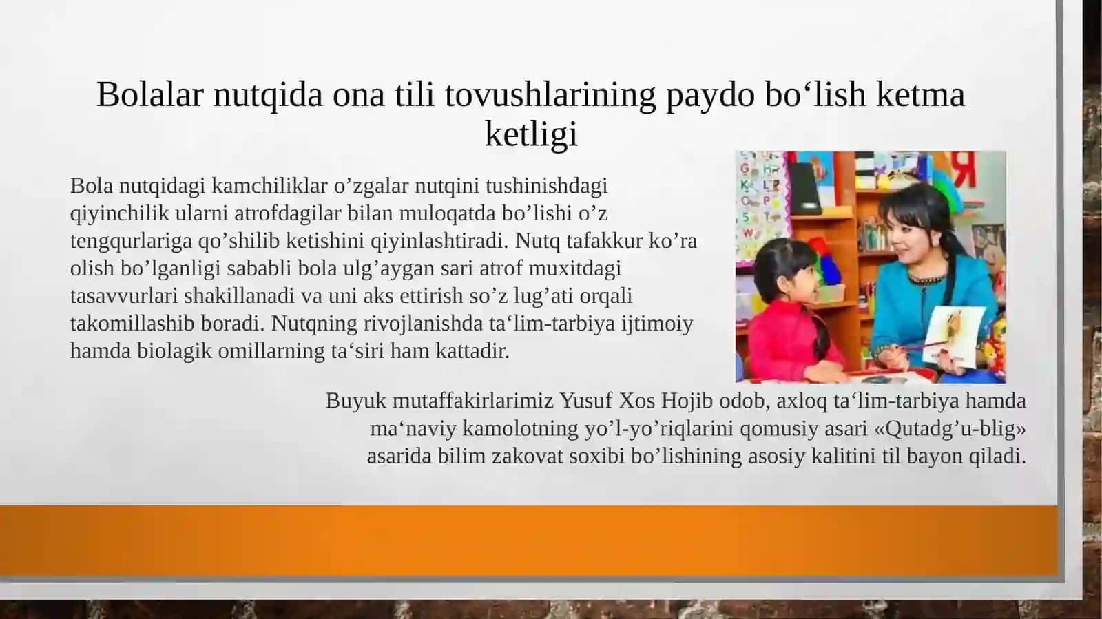 Bolalar nutqida ona tili tovushlarining paydo boʻlish ketma- ketligi 4