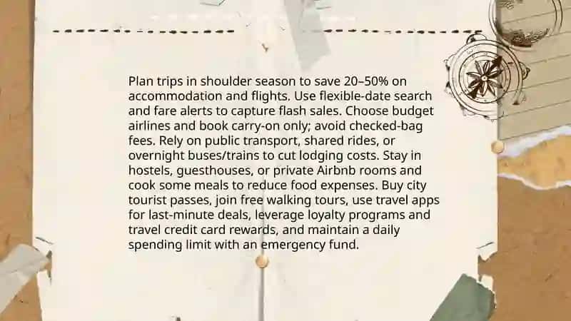 Trip Planning and Itineraries 4