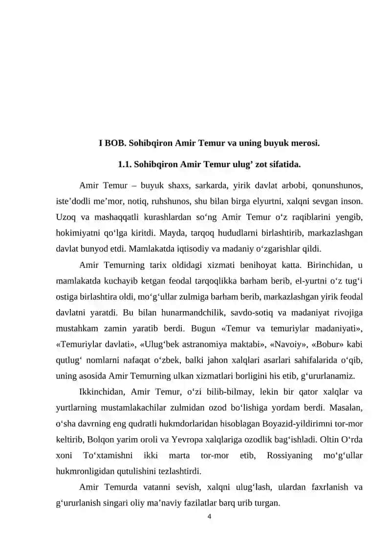 Amir Temur va Temuriylar sulolasi davrida oila tarbiyasi 4