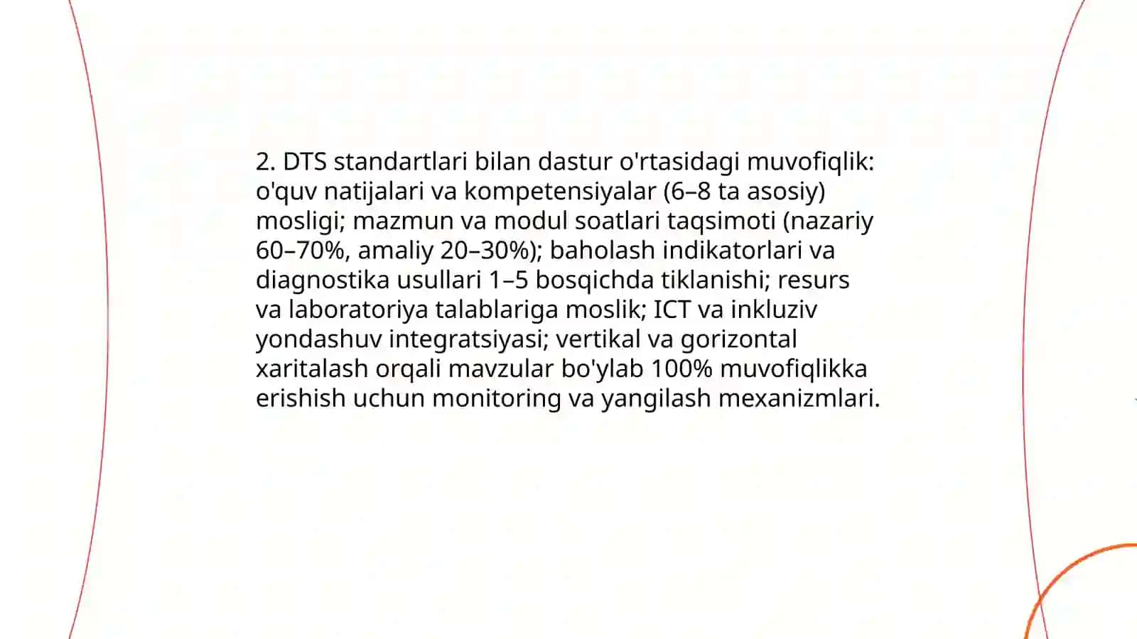 Biologiyadan DTS, yangi tahrirdagi dastur va darslikning tahlili 4