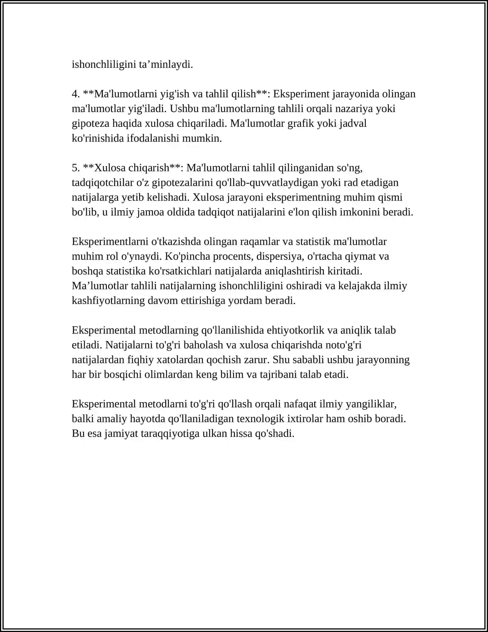 HOZIRGI ZAMON PSIXOLOGIYASINING TADQIQOT METODLARI 4