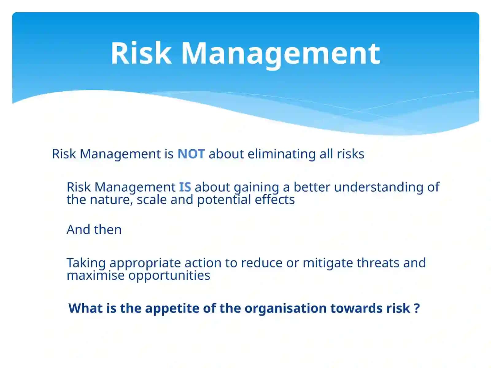 Risk Management 4