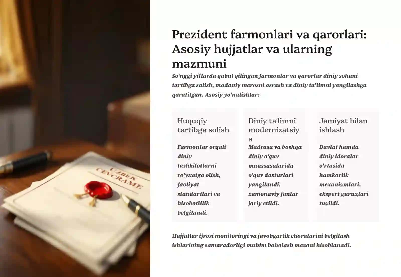 Konstitutsiyaviy kafolatlar asosida diniy erkinlikni taʼminlash 4