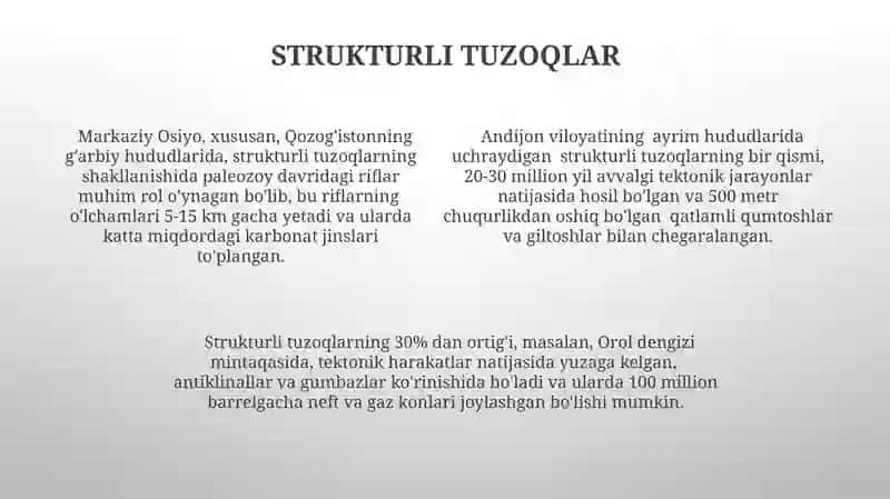 Neft gaz uyumlarining tasnifi asosiy genetik turlari 4