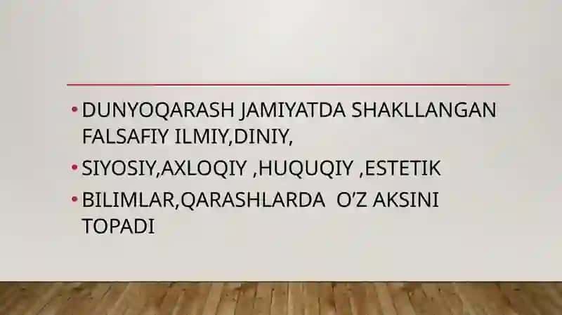 FALSAFIY DUNYOQARASHNING O’Z-O’ZINI ANGLASHDAGI RO’LI 4