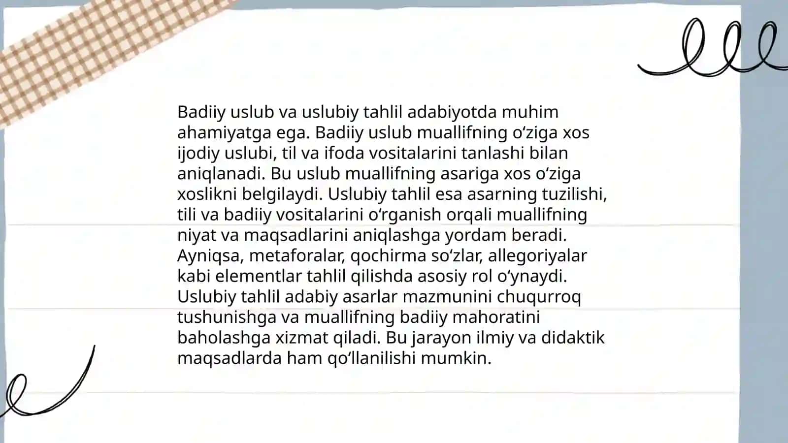 Badiiy uslub va uning turlari 4