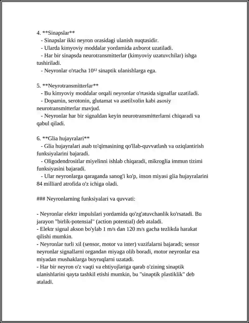 OLIY NERV FAOLIYATI XAQIDA TUSHUNCHA 4