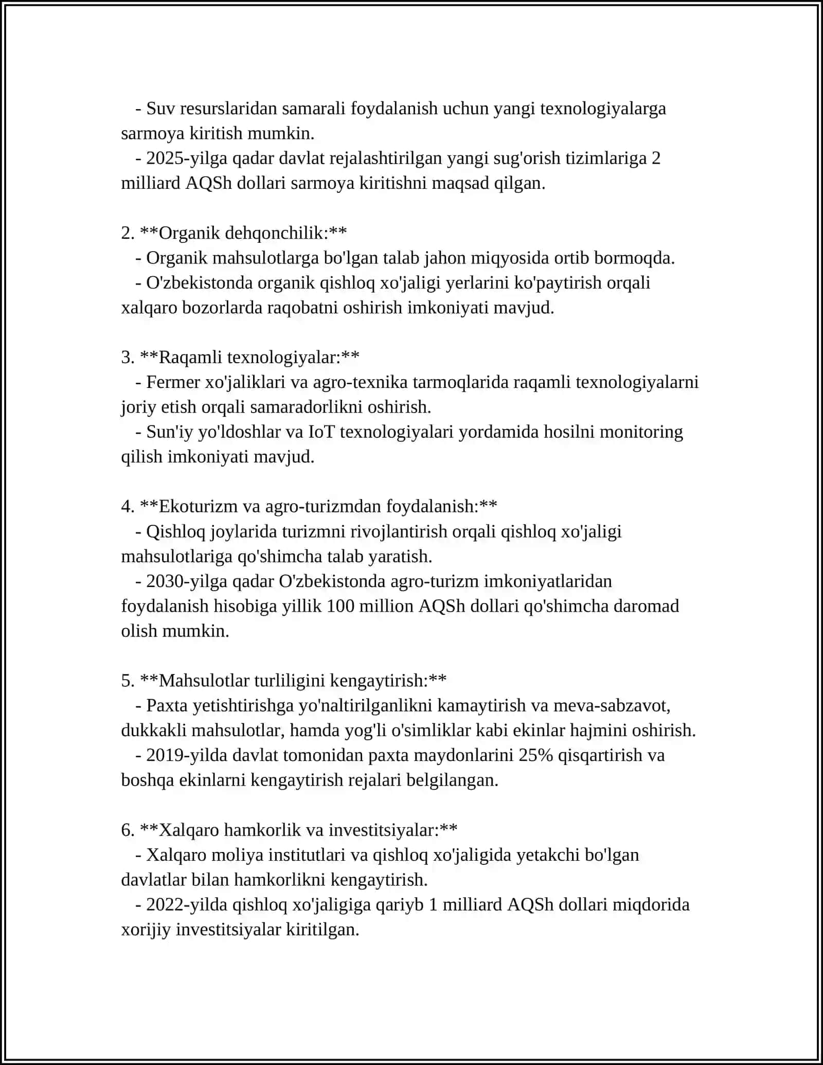 AGRAR MUNOSOBATLAR VA AGROBIZNES 4