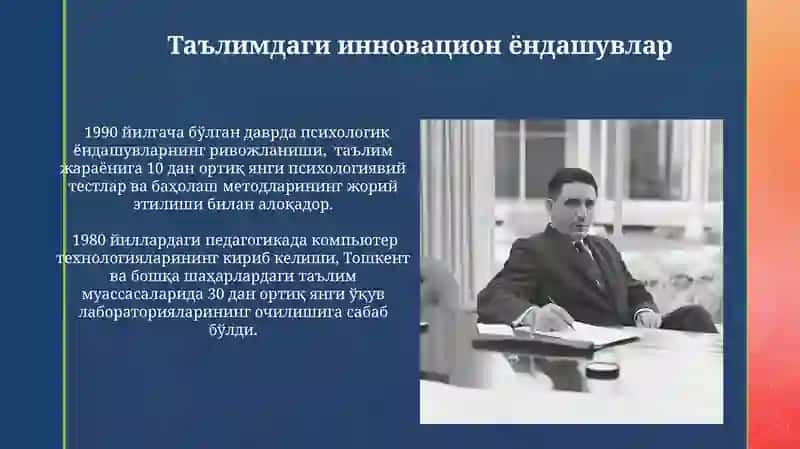 Sovet pedagogikasi va uning inqirozga yuz tutishi (1960-1990) 4