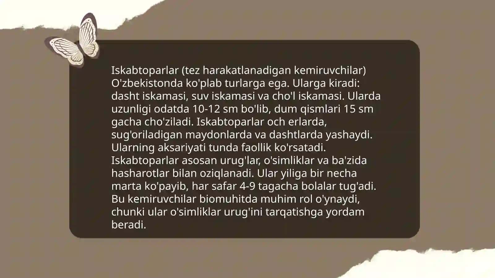 Iskabtoparlar tarixi 4