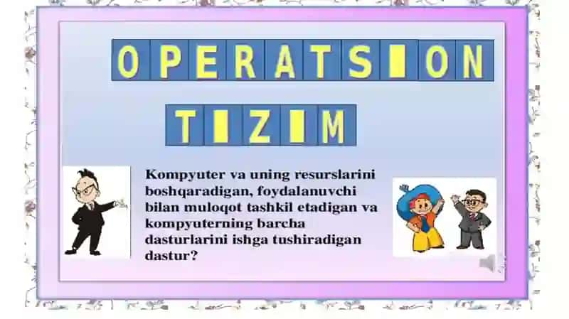 Operatsion tizim va axborot xavfsizligi 4