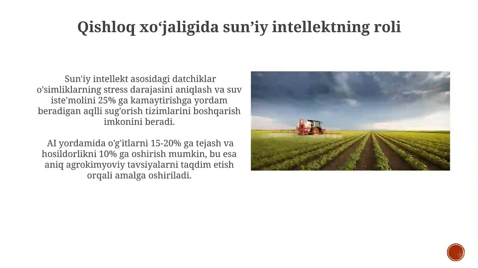 Dehqonchilikda resurs tejovchi texnologiyalar va uning ahamiyati 4