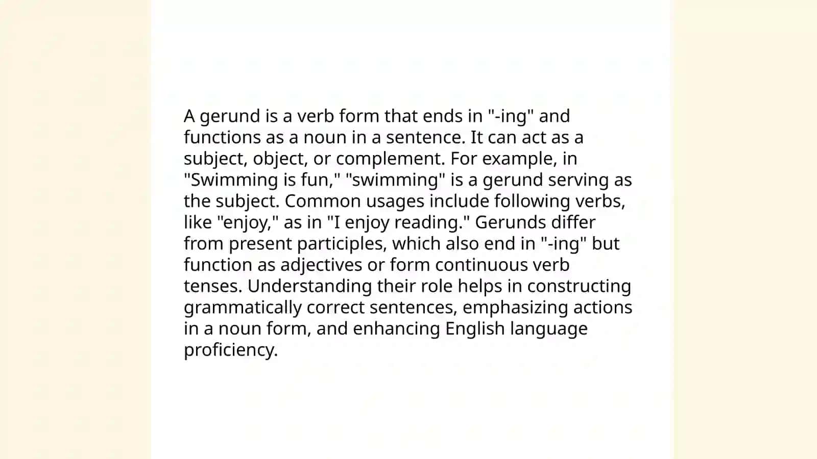 Infinitive and Gerund 4