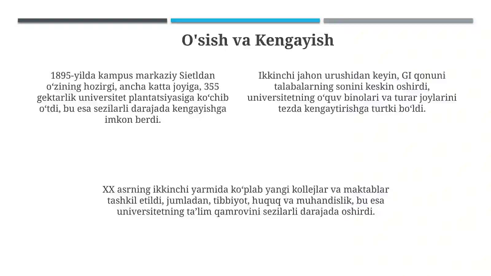 Vashington universiteti va kutubxonasining paydo bo'lishi 4