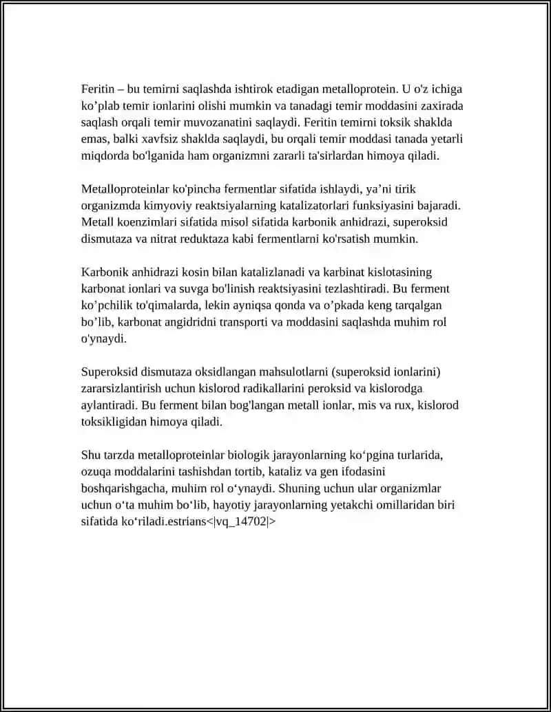 KOORDINATSION BIRIKMALARNING BIOLOGIK JARAYONDAGI ROLI 4