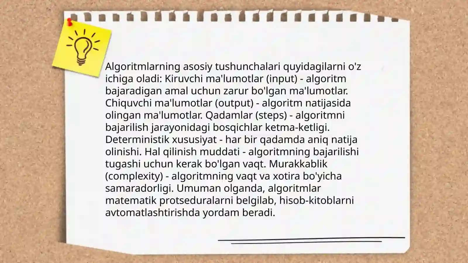 Algoritmlash asoslari 4