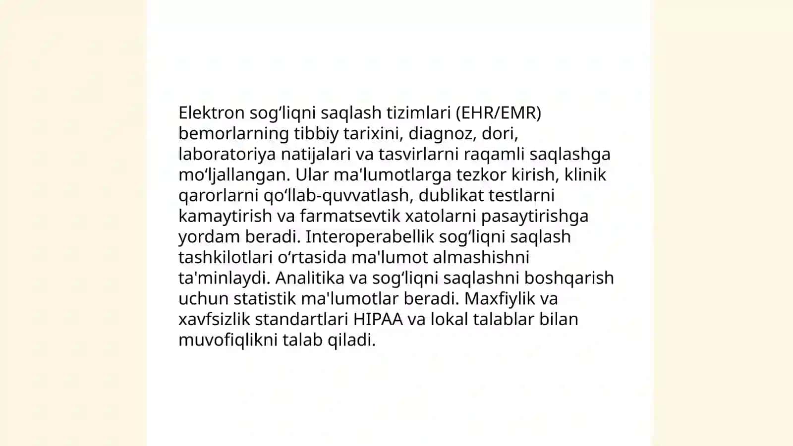 Tibbiyotda axborot raqamli texnologiyalar 4