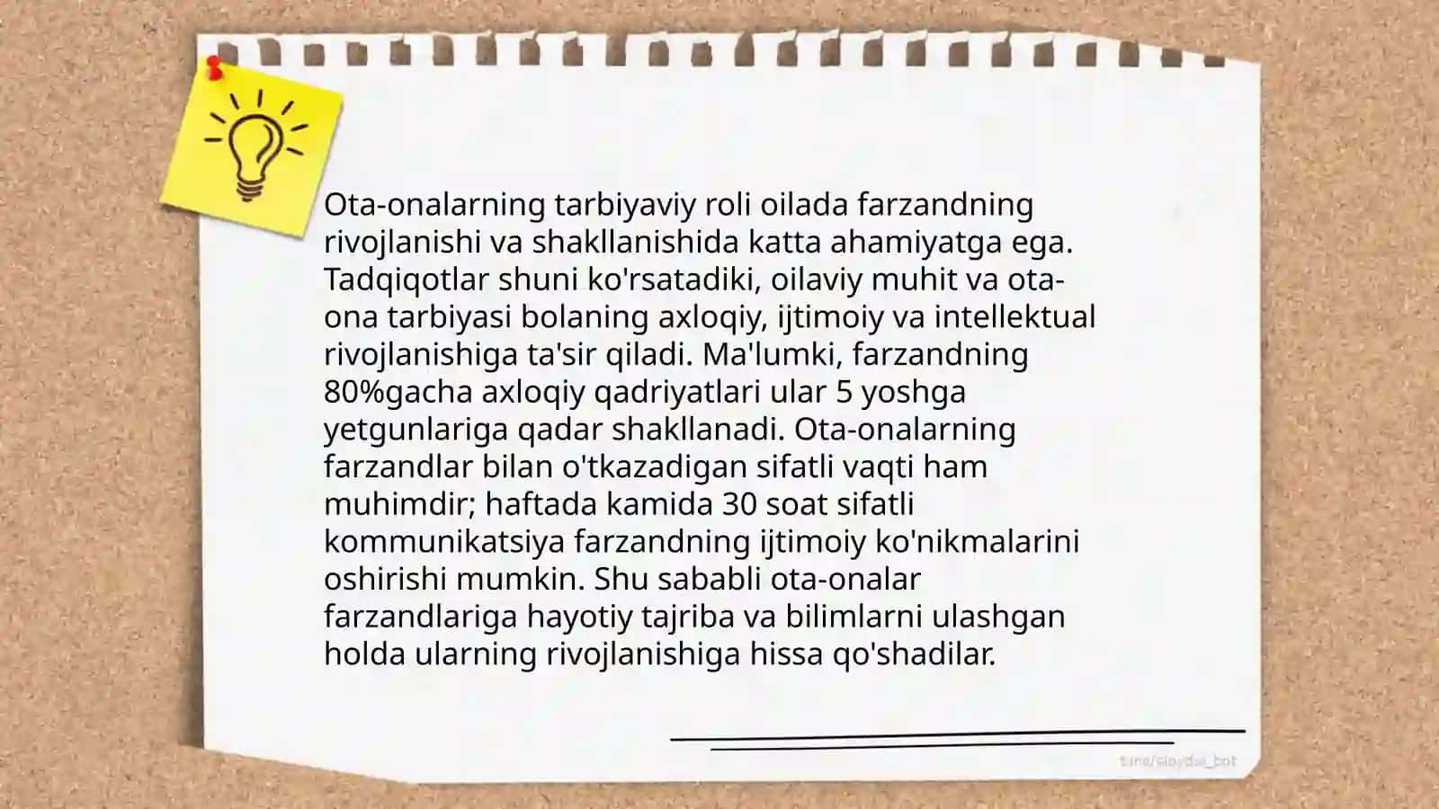 Oilaviy tarbiya uslublari 4