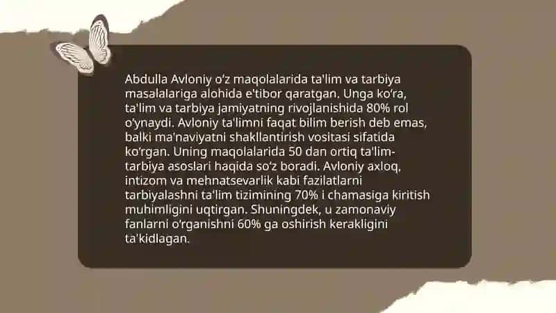 Abdulla Avloniyning publisistik maqolalarini tahlil qilish 4