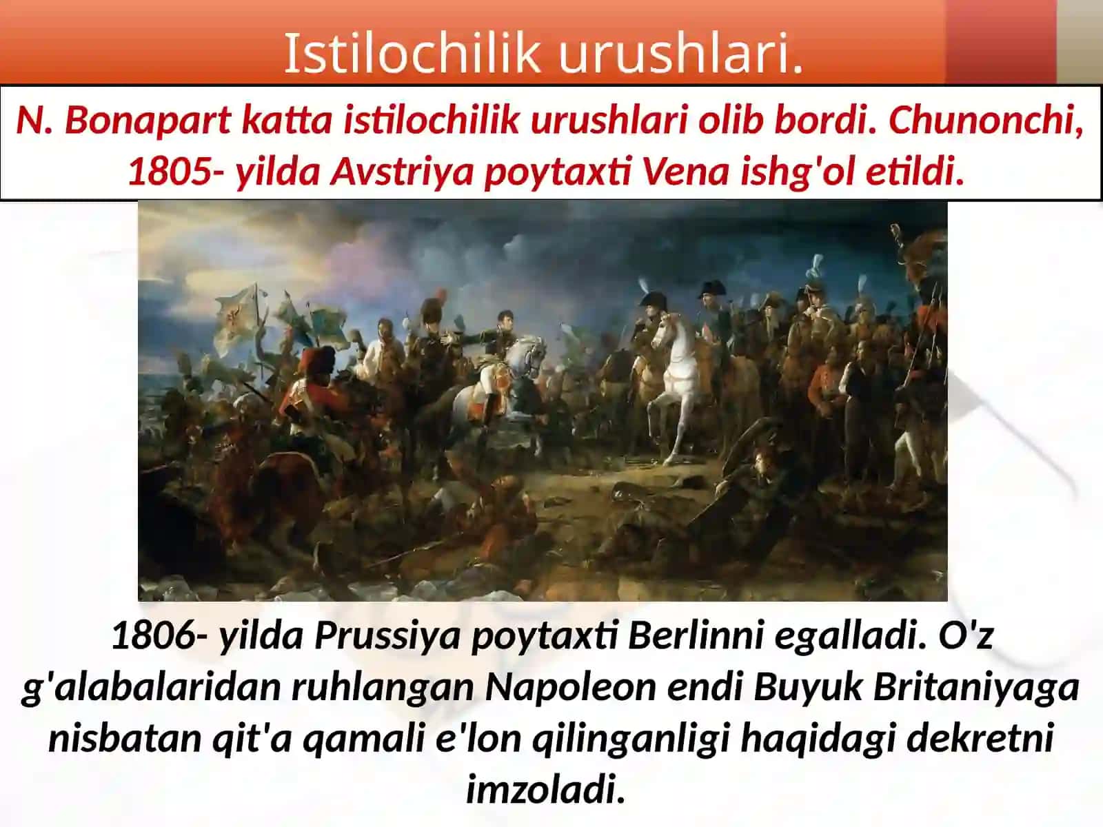Fransiyada Birinchi imperiya va uning halokati 4