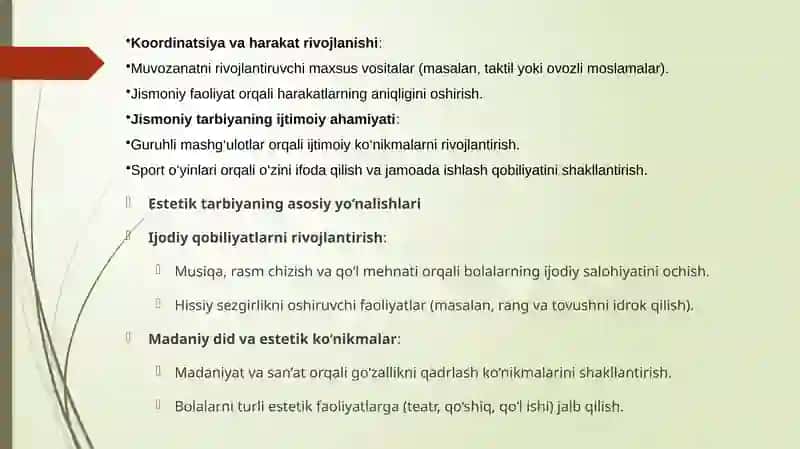 Ko'rishda nuqsoni bo'lgan bolalarning jismoniy va estetik tarbiyasi 4