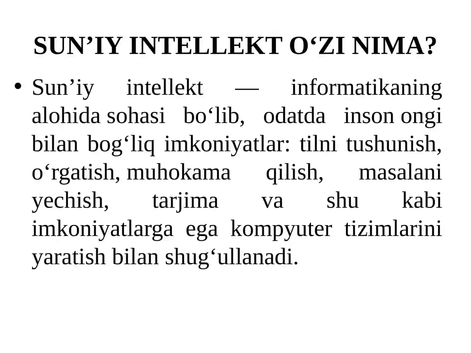 Intellektual boshqaruv tizimlari 4