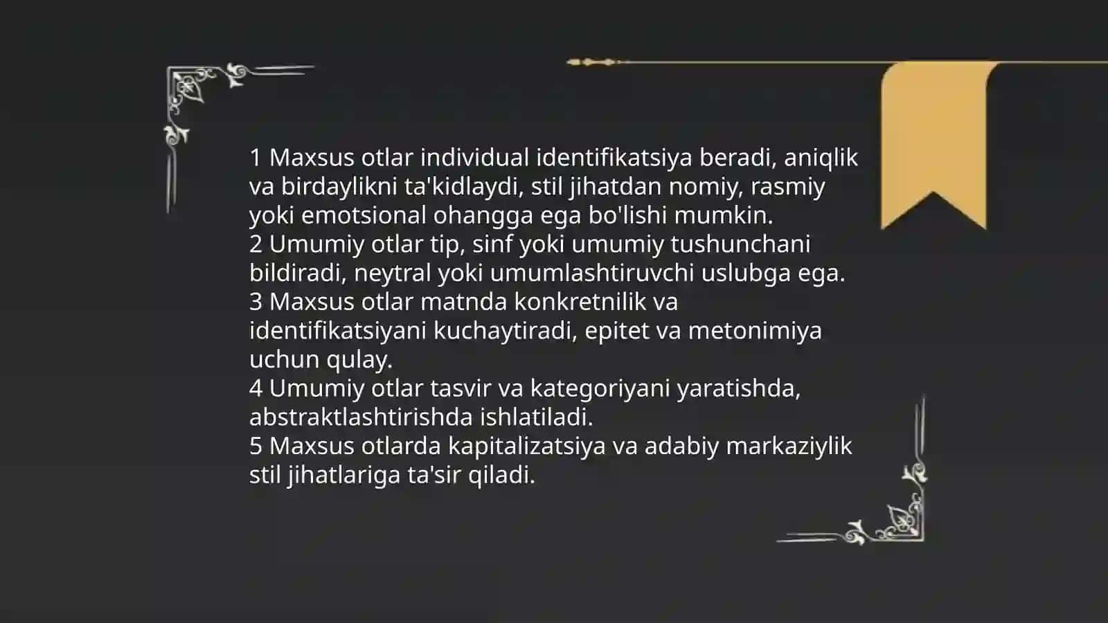 Ot shakllari uslubiyati 4