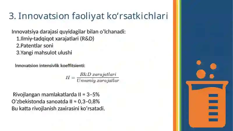 SANOATNI RIVOJLANTIRISHNING INNOVATSION VA GLOBAL YO‘NALISHLARI 4
