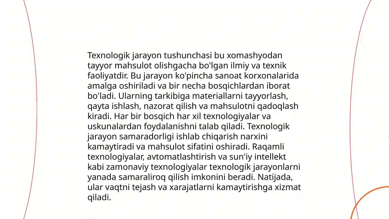 Boshlang'ich sinf texnologiya fanidan qo'yiladigan talablar 4