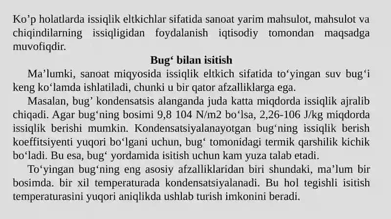 Issiqlik almashinish qurilmalari 4