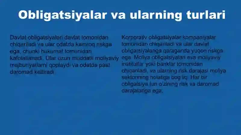 Xalqaro obligatsiyalar bozori va uning rivojlanishi 4