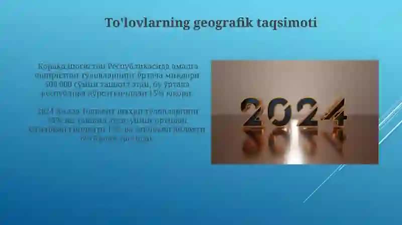 To'lov Balansi Statistikasi 2024-yil 4