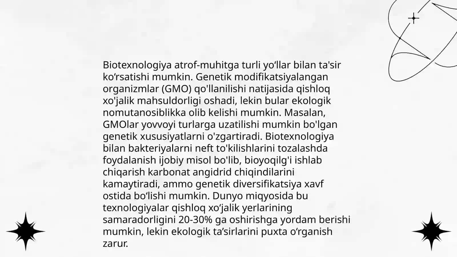 Biotexnologiyada muammolar 4