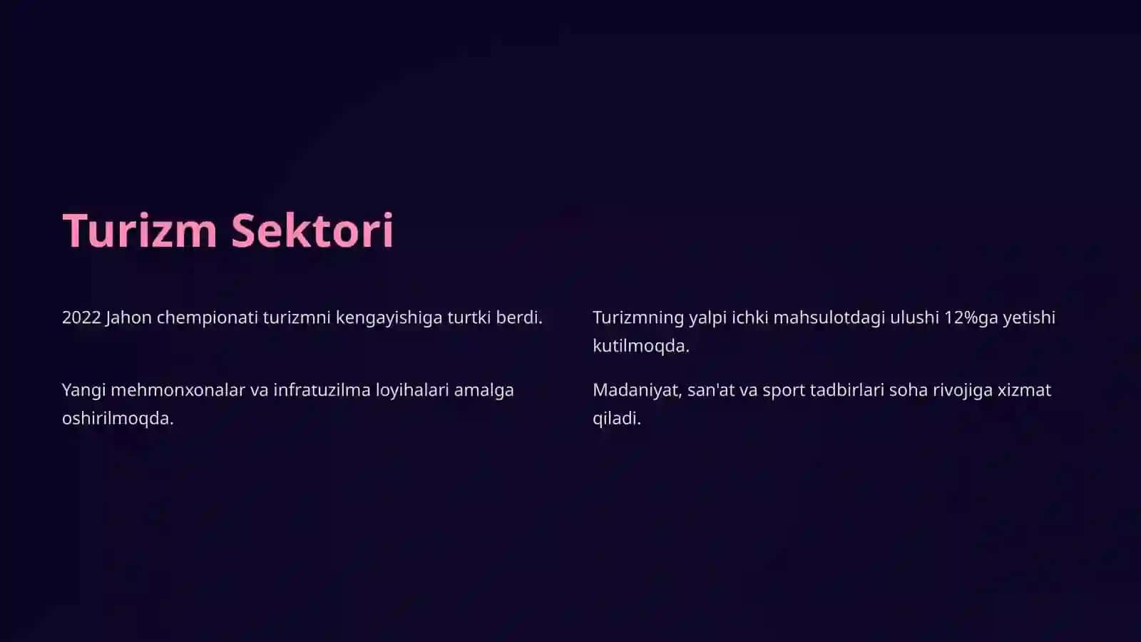 Qatar iqtisodiyotining asosiy tarmoqlari va rivojlanish strategiyalari 4