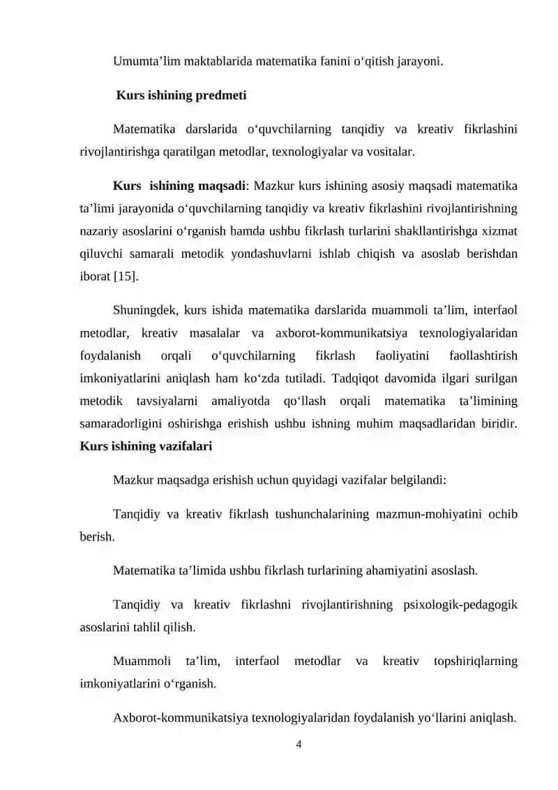 Matematika darslarida o'quvchilarning tanqidiy va kreativ fikrlashini oshirish 4