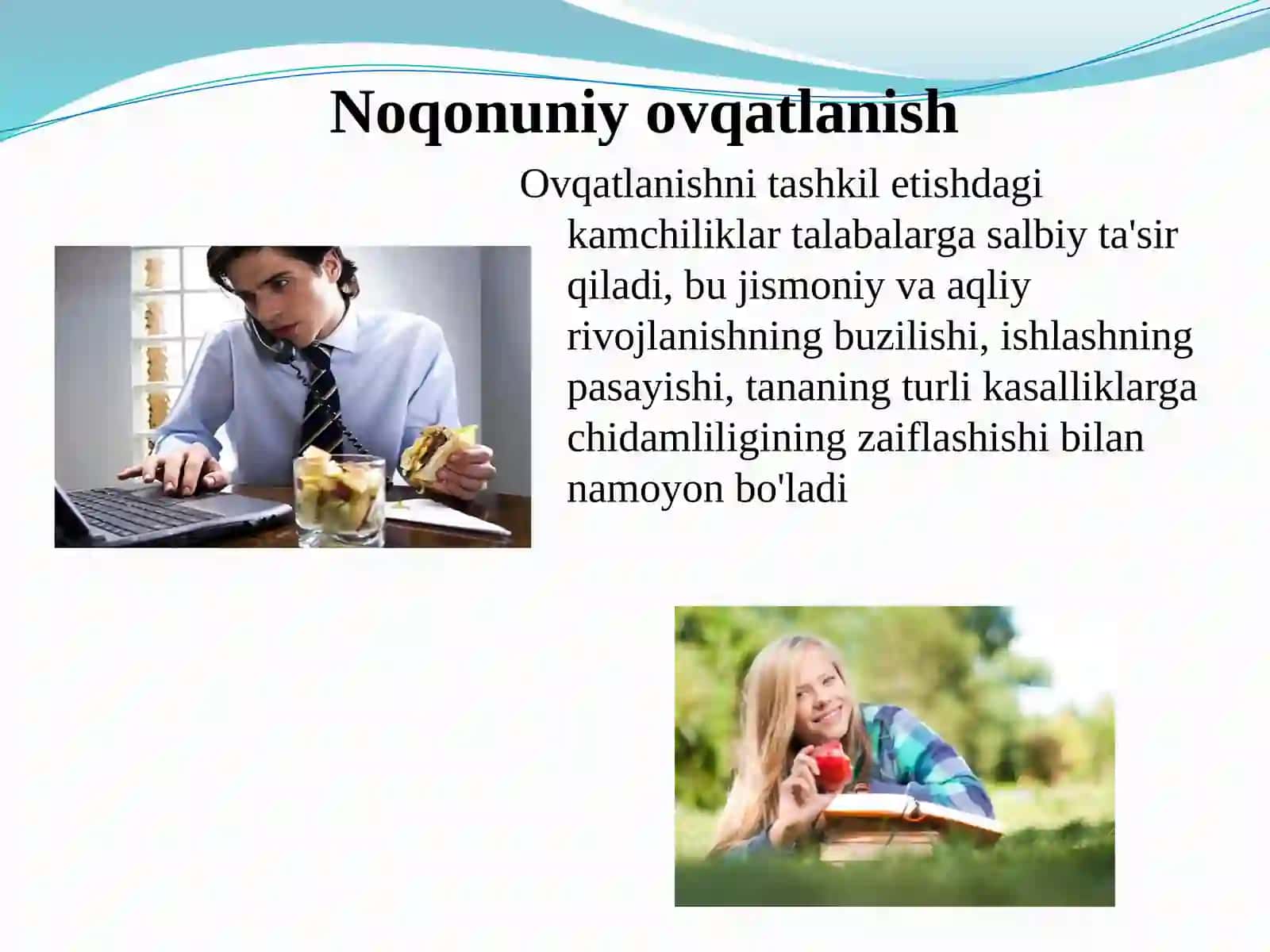 Talabaning sog'lom ovqatlanishi sog'liq va muvaffaqiyatli o'qishning kalitidir 4