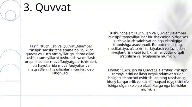 Ish Va Quvvat.Dalamber Prinsipi 4